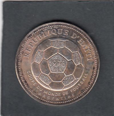 Beschrijving: 50 Gourdes SOCCER 78